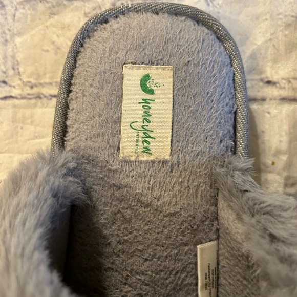 HONEYDEW INTIMATES WOMENS GREY SCUFF SLIPPERS SIZE M(7-8) - Picture 4 of 10